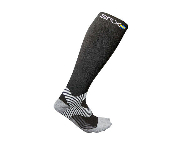 MediRoyal Kompresjonssokk Sport Sort M Par